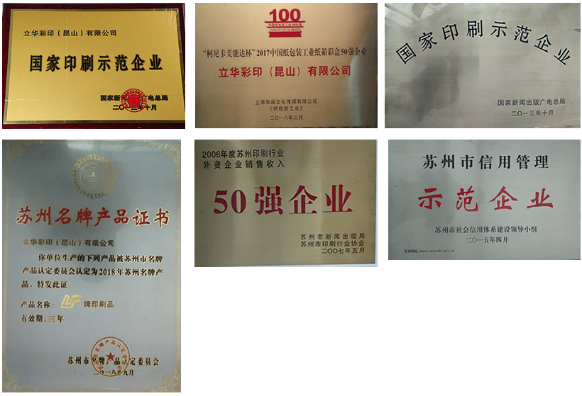 Honor &amp; Certificates